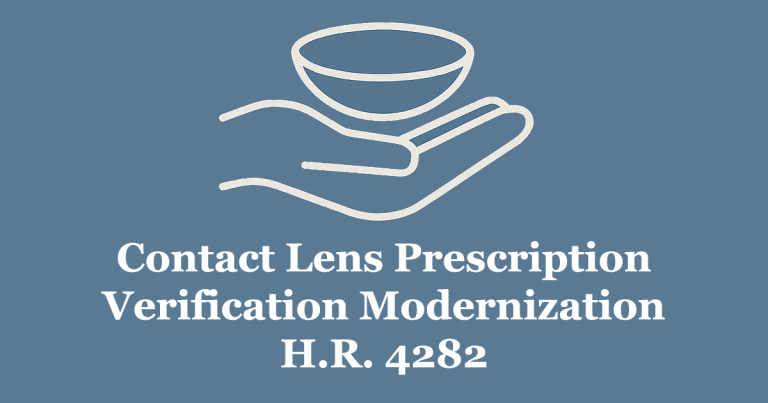 Federal Bill Proposes Updates to Contact Lens Prescription Rules