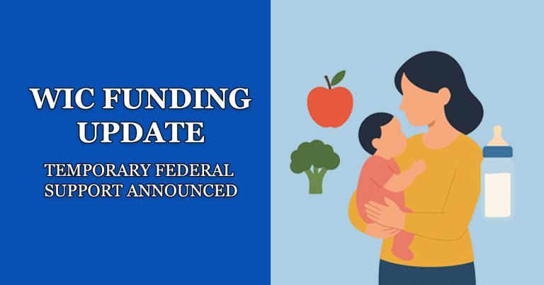 National WIC Association Responds to Temporary Federal Funding Plan